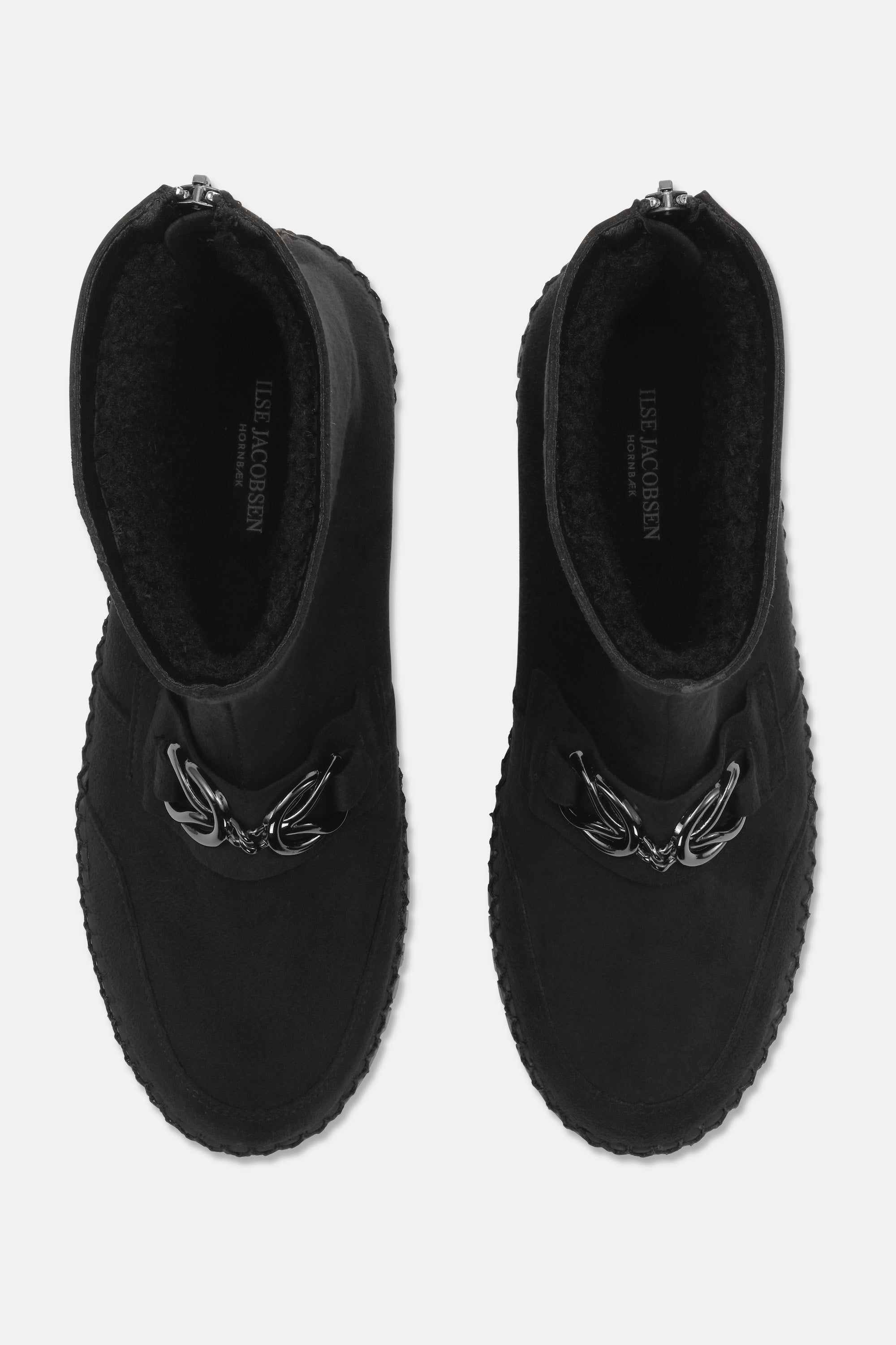 Ilse Jacobsen Hornbæk Footwear Long Chelsea Boots Boots 001001 Black Black